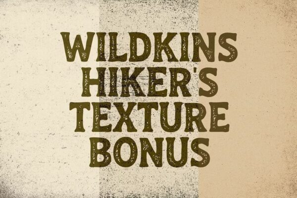 Wildkins Hiker's - Sans Serif Font - Image 10
