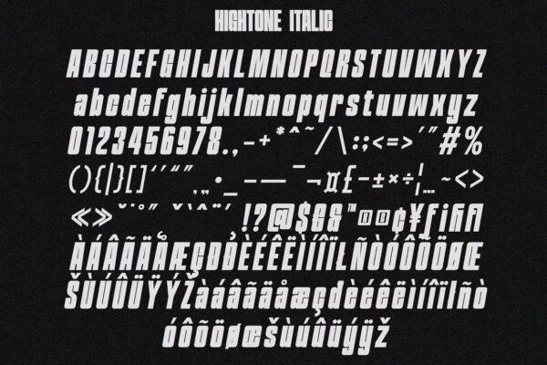 Hightone - Sans Serif Font - Image 8