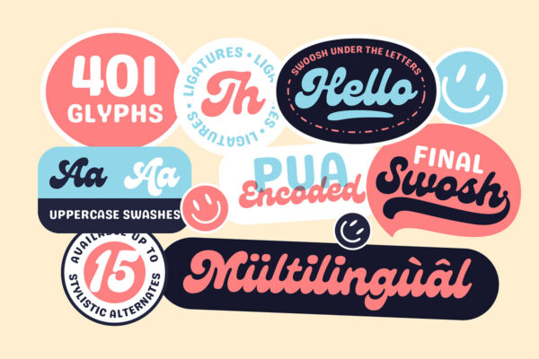 Genty - Bold Rounded Typeface - Image 6