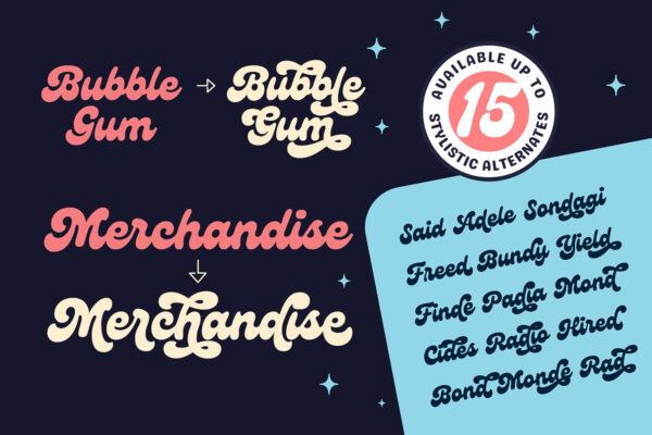 Genty - Bold Rounded Typeface - Image 8