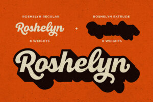 New Roshelyn Script - Font Family