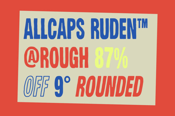 RUDEN Display Font - Image 4